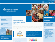 Tablet Screenshot of fidelityhealthcare.org